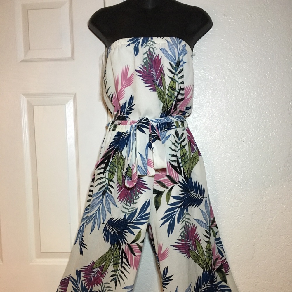 Floral jumpsuit